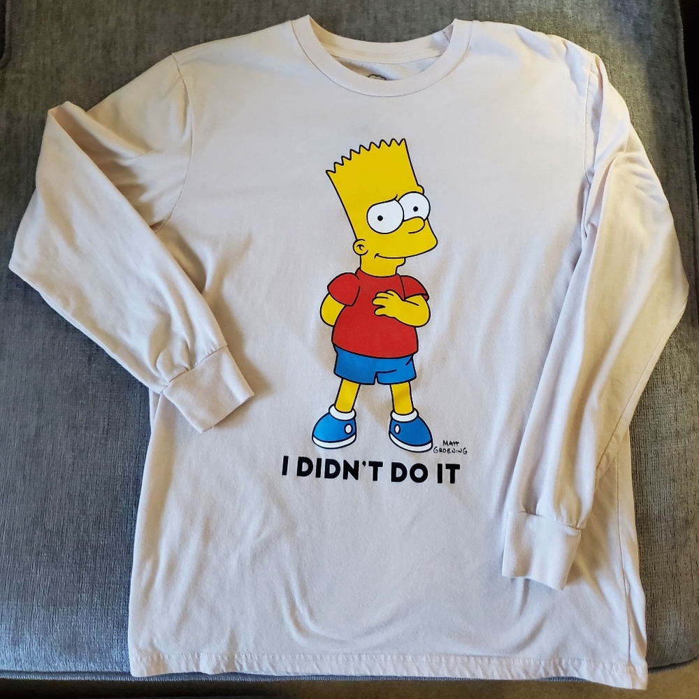 Bart Simpson long sleeve tee